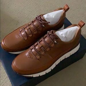 NWT Cole Haan British Tan Zerogrand Rugged Oxford